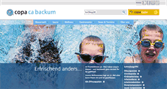 Desktop Screenshot of copacabackum.de